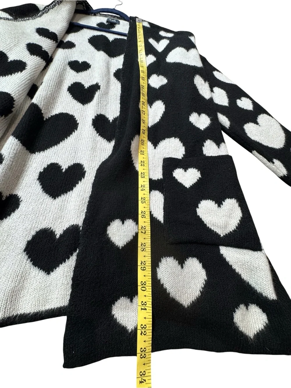 Maeve by Anthropologie Halley Hearts Cardigan size M/L